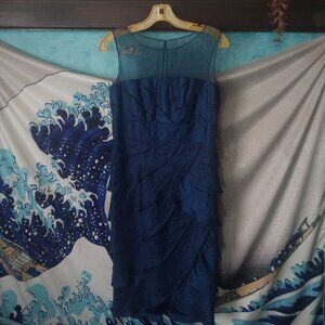 Navy Blue Formal Dress